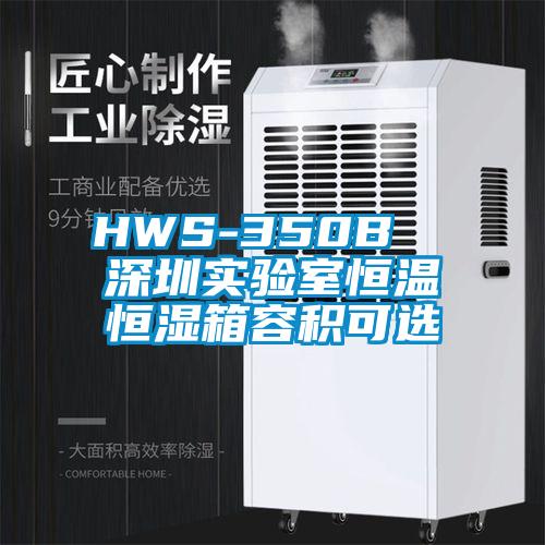 HWS-350B  深圳实验室恒温恒湿箱容积可(kě)选